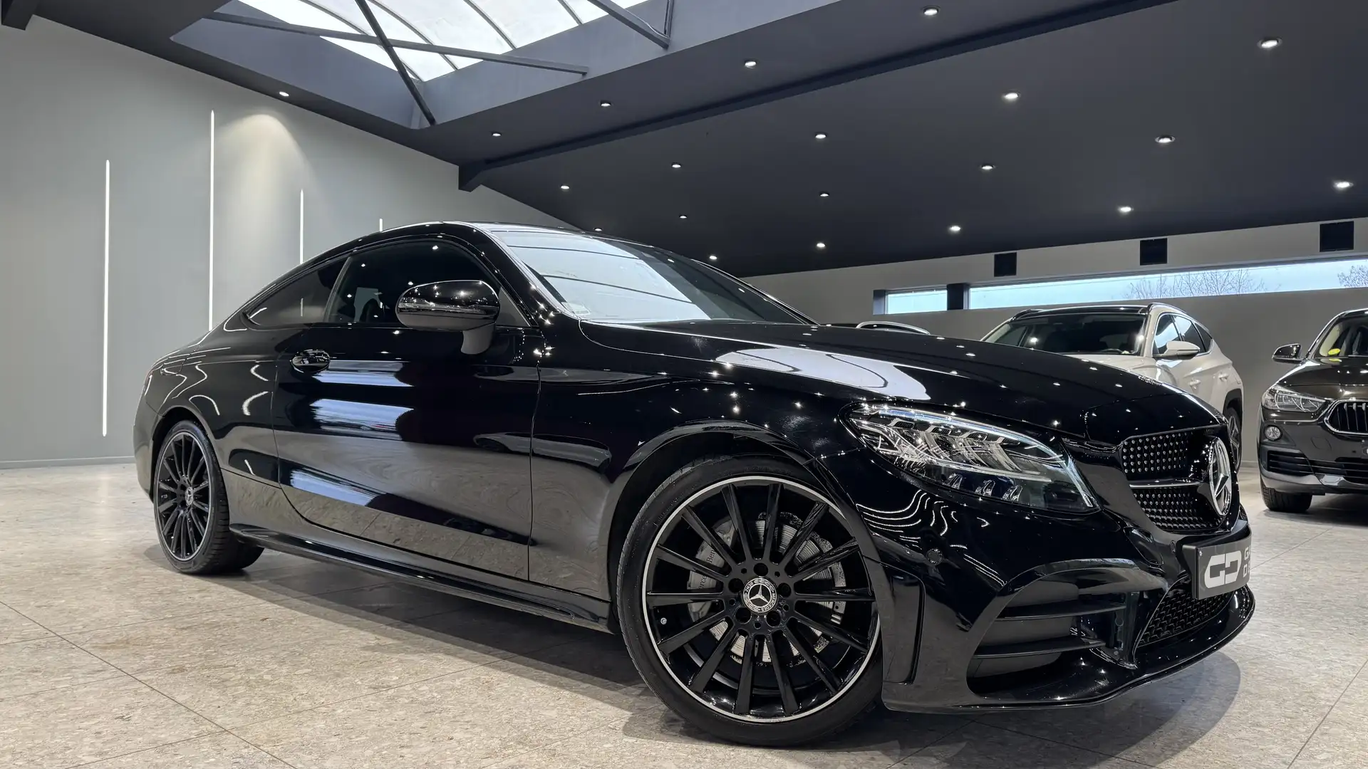 Mercedes-Benz C 220 D Coupe *PACK AMG*GPS+CAMERA*LED*GARANTIE* Nero - 2