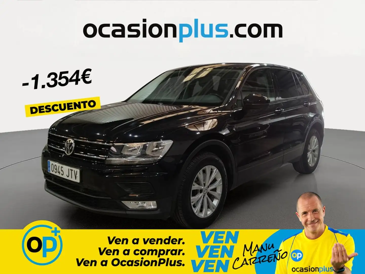 Volkswagen Tiguan 2.0TDI Edition 85kW Negro - 1