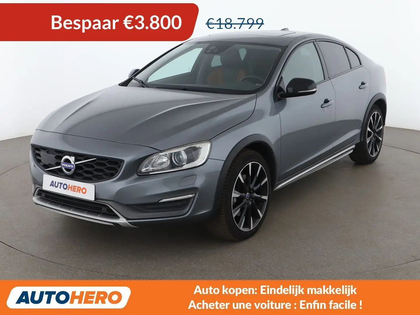 Volvo S60 Cross Country 2.0 D4 Summum Grau - 1