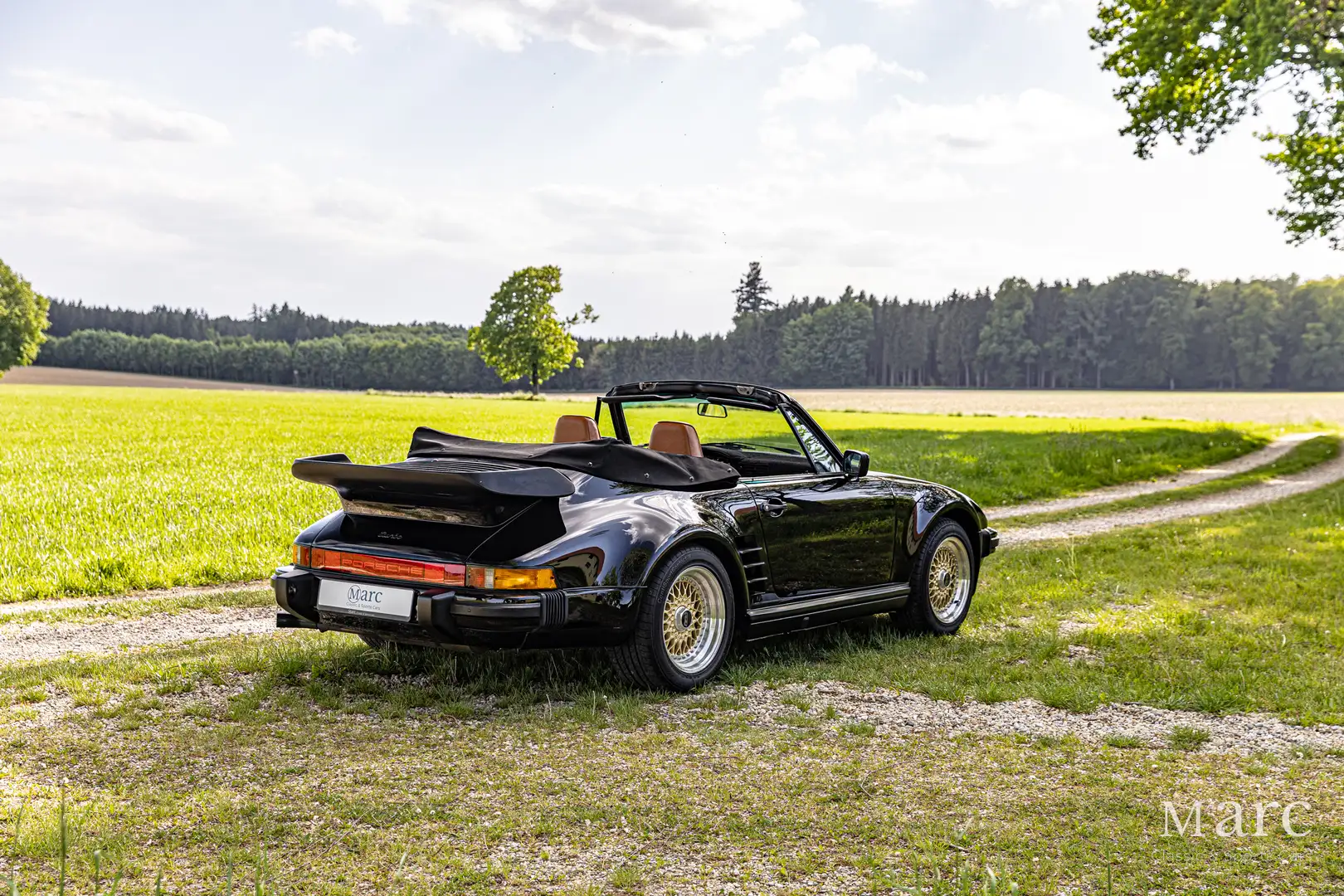 Porsche 930 Turbo Cabriolet /orig. Flachbau /perfekter Zustand Schwarz - 2