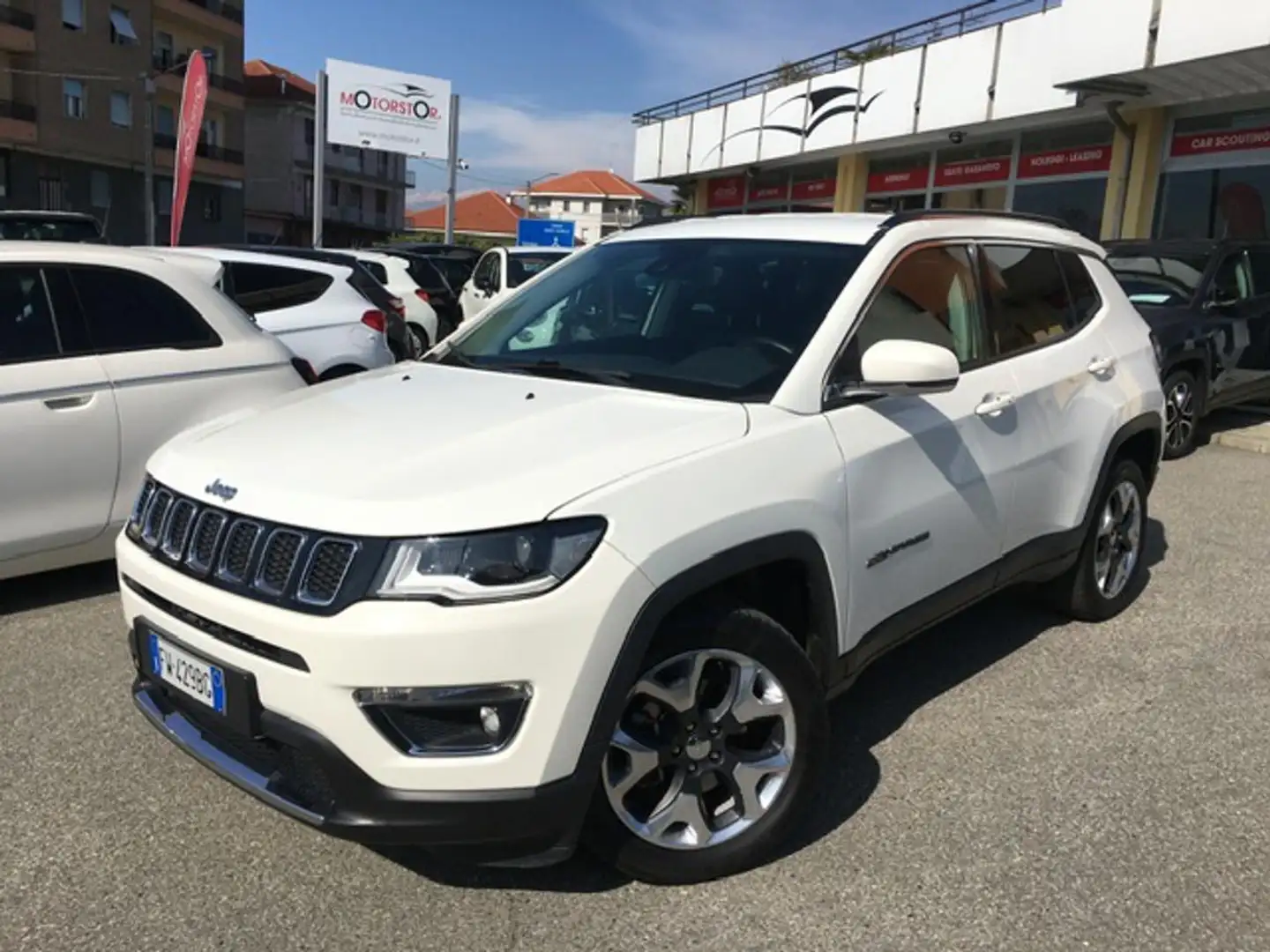 Jeep Compass 2.0 MJT 140cv 4WD AT9 Limited Blanc - 1