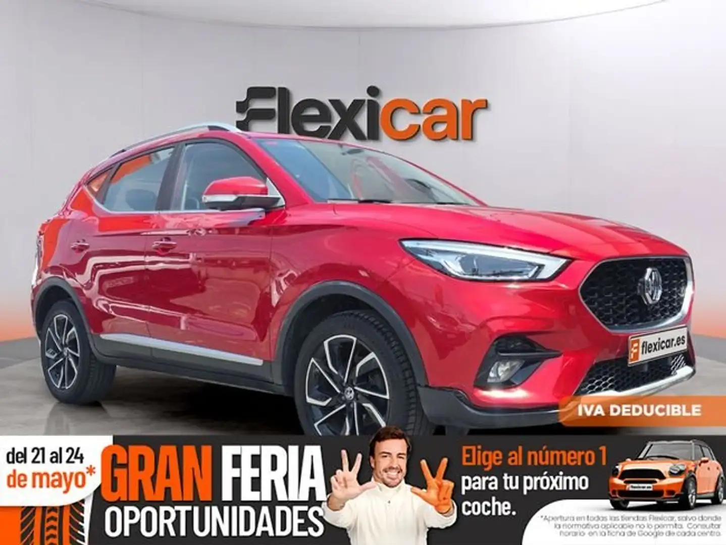 MG ZS 1.5 Luxury Rojo - 1
