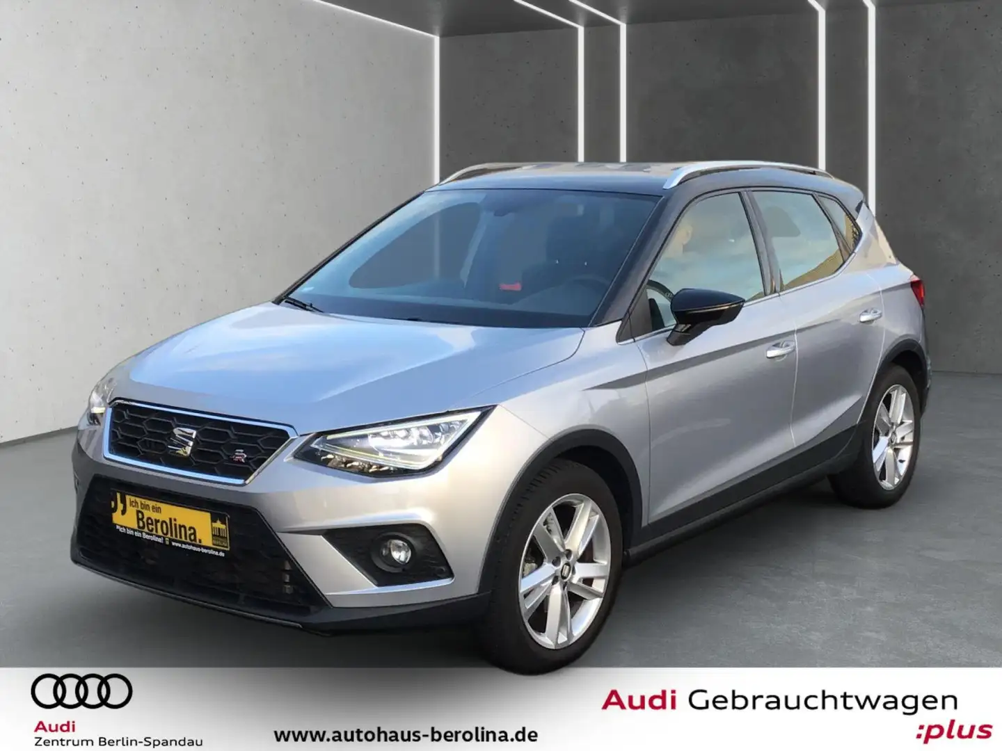 SEAT Arona 1.0 TSI FR DSG *ACC*NAV*LED*Vision+*SHZ* Silber - 2