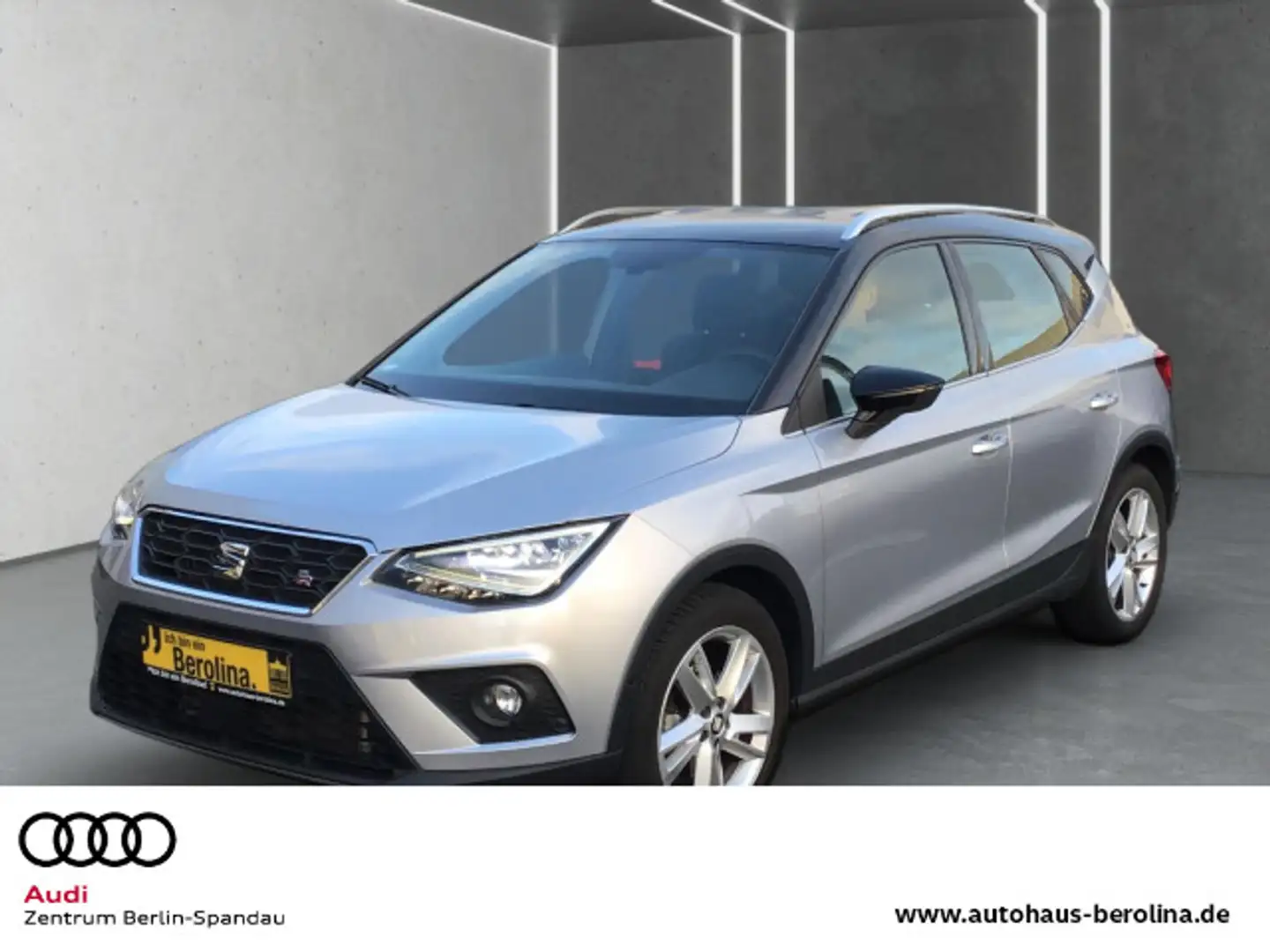 SEAT Arona 1.0 TSI FR DSG *ACC*NAV*LED*Vision+*SHZ* Silber - 1