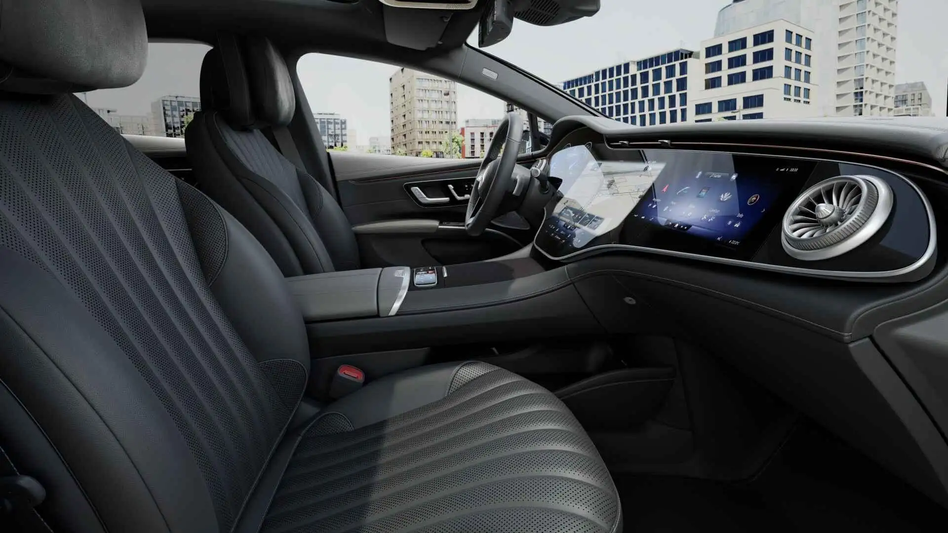 Mercedes-Benz EQS 580 4MATIC Berline AMG Line | Panoramisch Dak | Ac Bleu - 2
