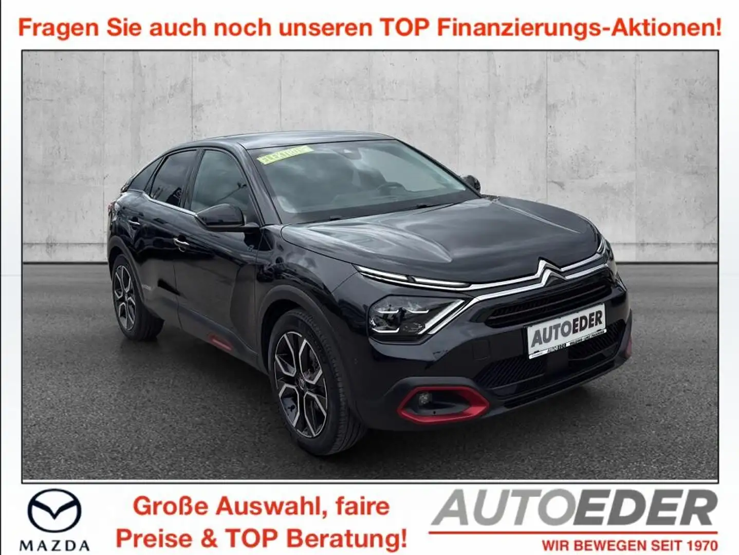 Citroen C4 e-C4 136 50kWh Shine Schwarz - 1
