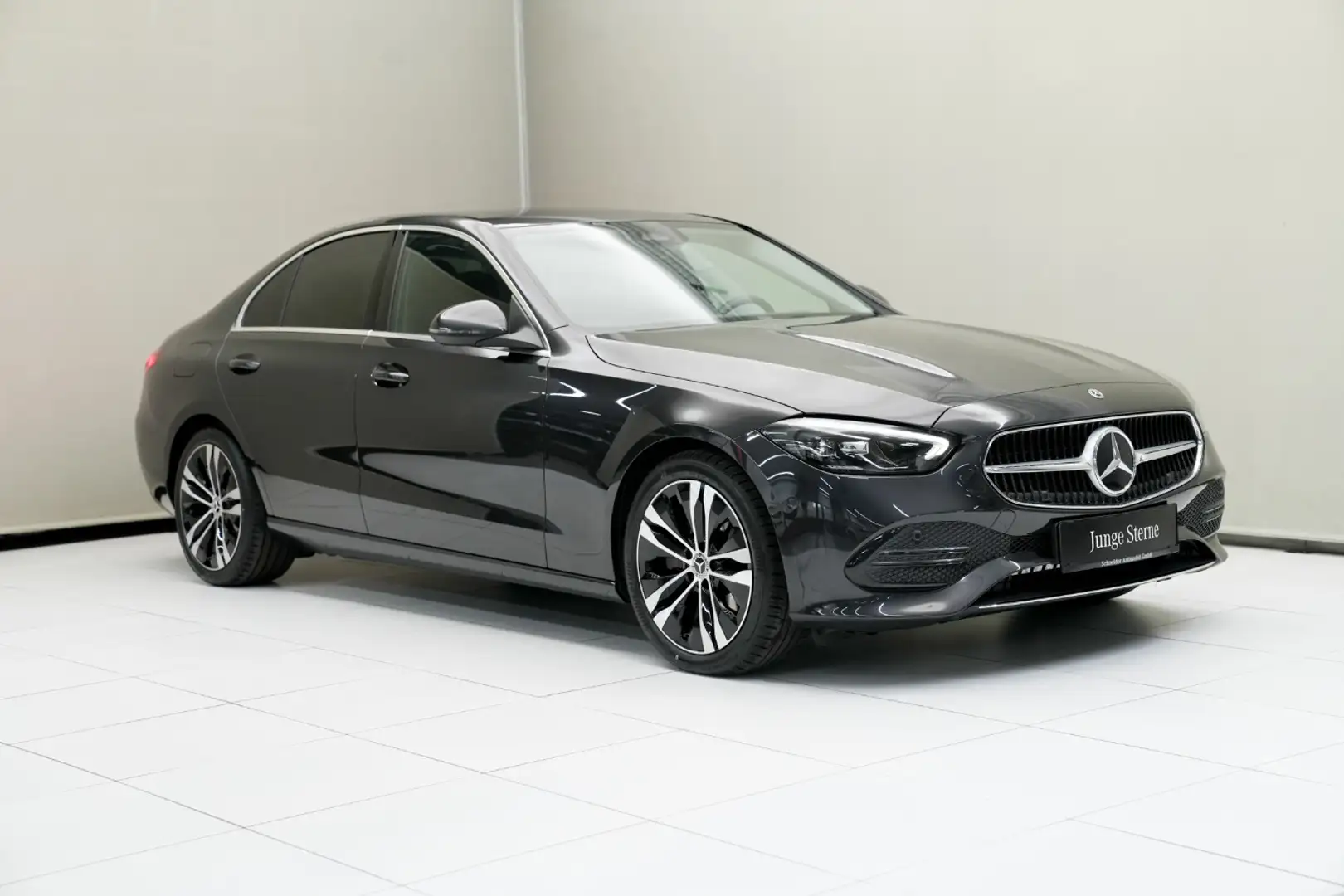 Mercedes-Benz C 220 d 4MATIC SpurW ParkAss. LED SpurH LM  KAM Grey - 2