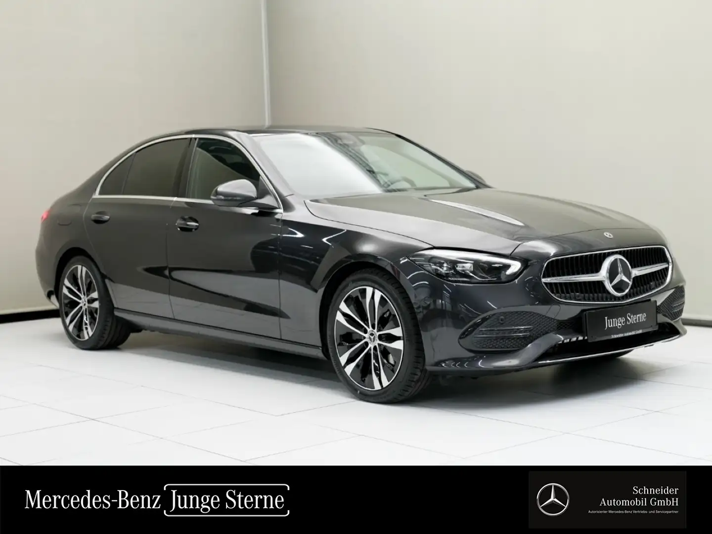 Mercedes-Benz C 220 d 4MATIC SpurW ParkAss. LED SpurH LM  KAM Grey - 1