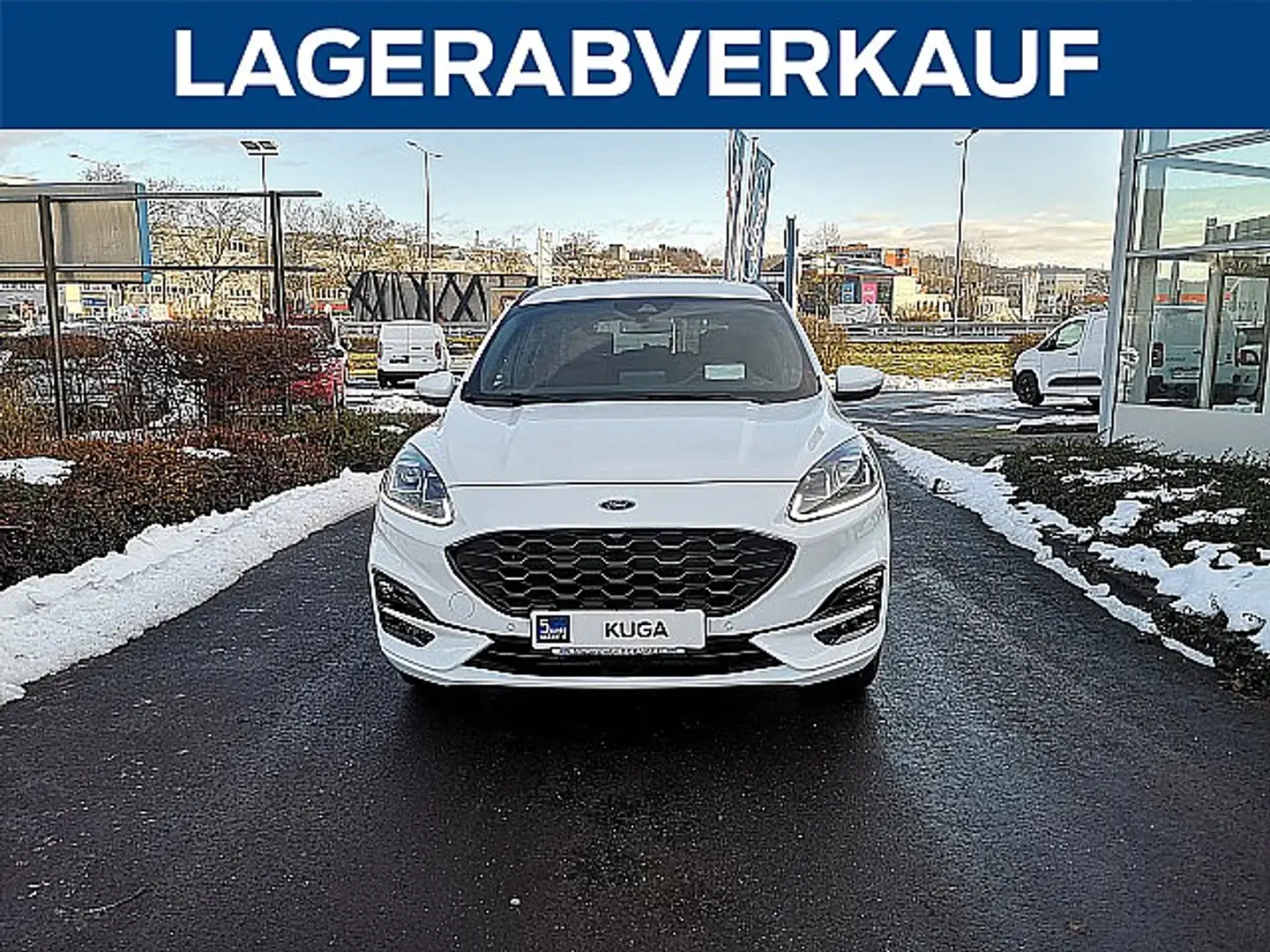 Ford Kuga 2,5 Duratec PHEV ST-Line X Aut. Weiß - 1