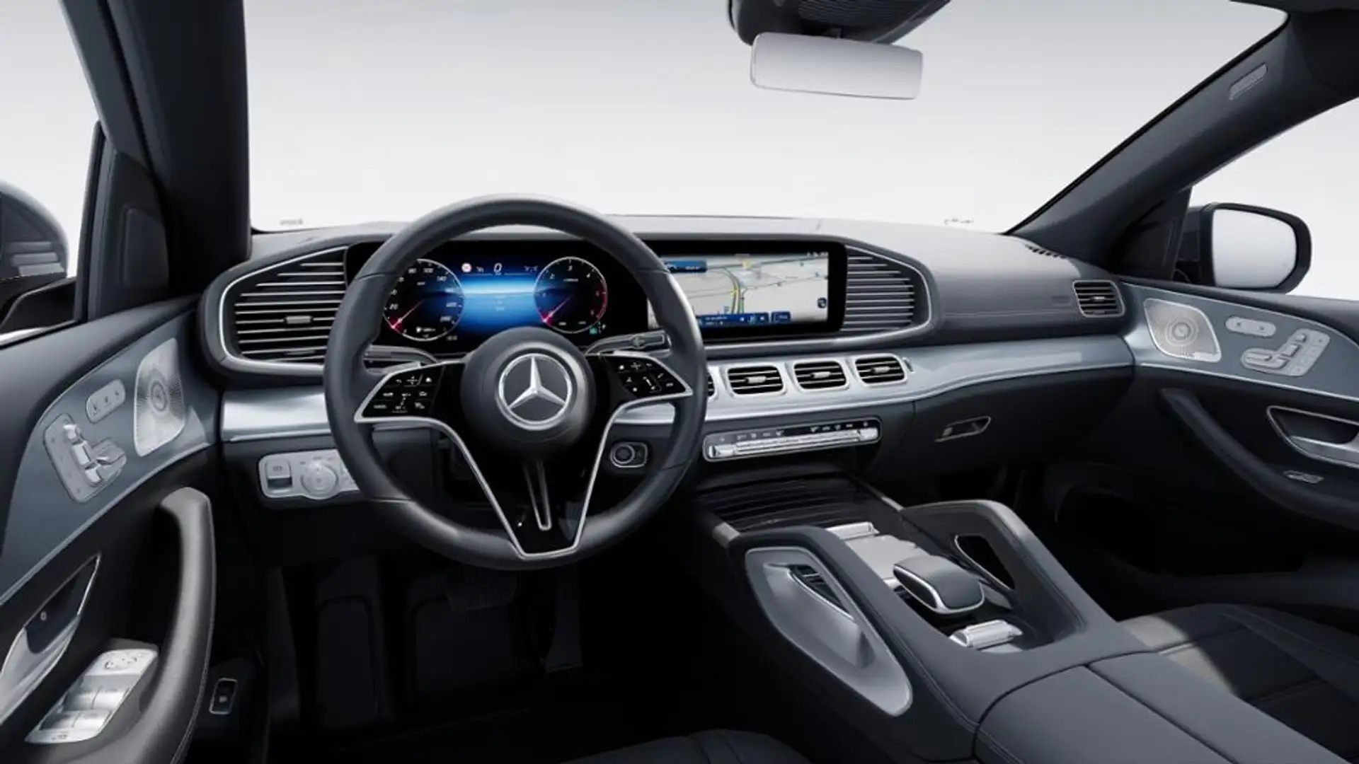 Mercedes-Benz GLE 450 d 4M Coupé AMG/MULTIBEAM/AHK/Fahrass/Pano Schwarz - 2