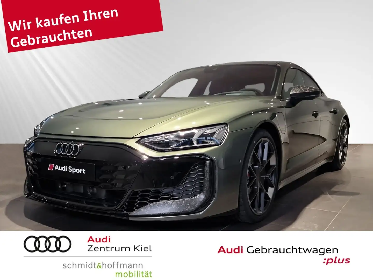 Audi RS e-tron GT performance 620 kW Klima Navi Leder Grün - 1