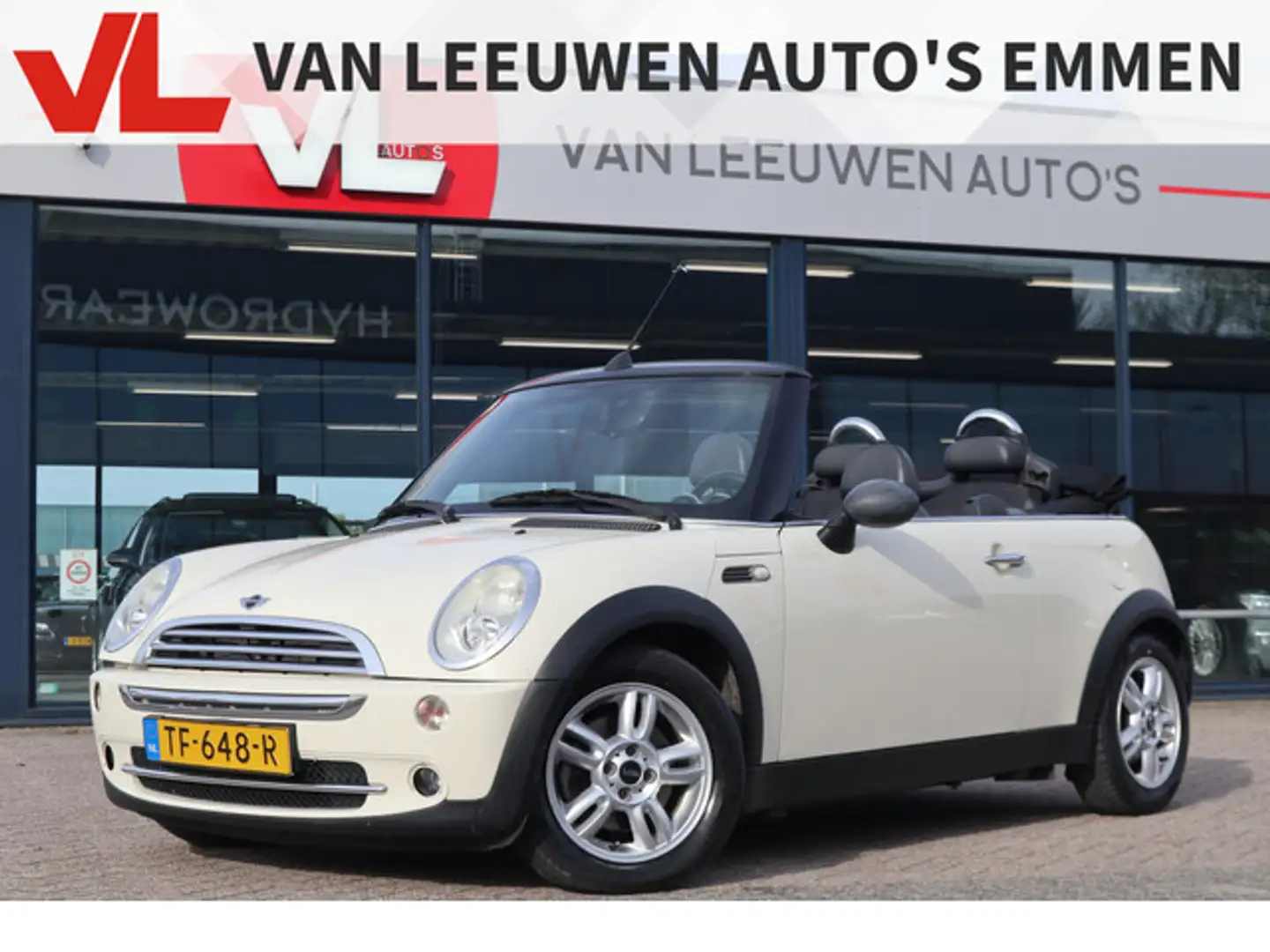 MINI One Cabrio Cabrio 1.6 Pepper | Lees Tekst | Zo Mee | Read Tex Weiß - 1