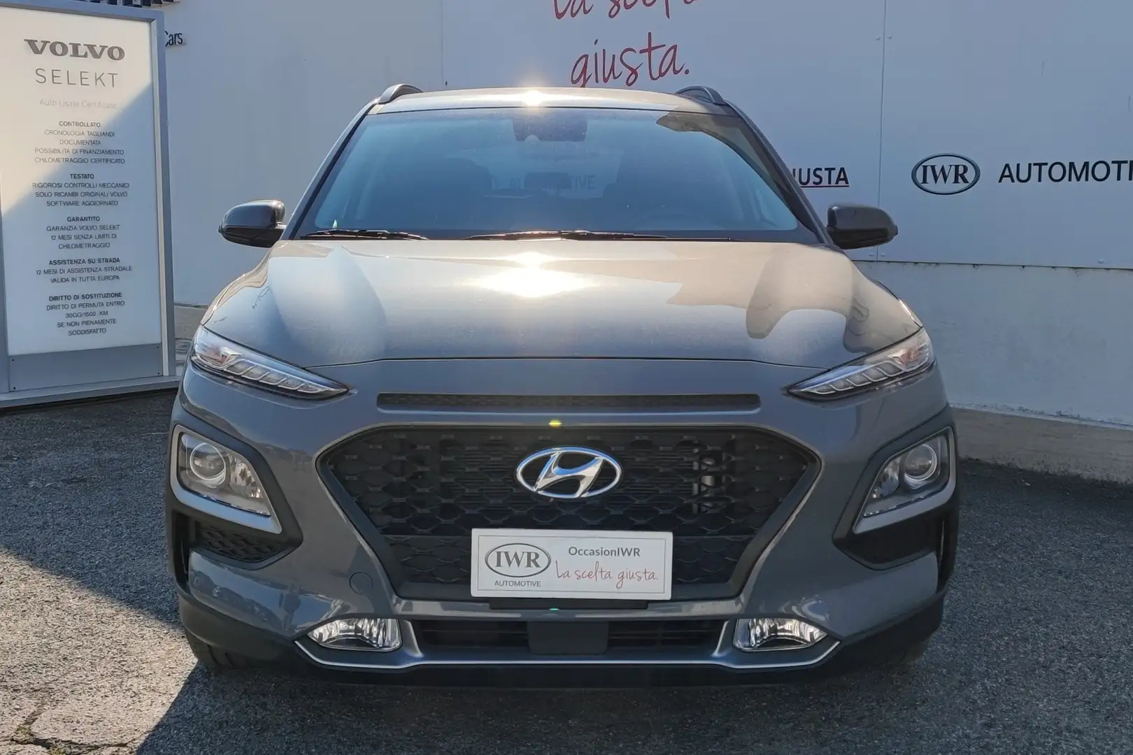 Hyundai KONA Kona 1.6 hev Xtech fca 2wd dct Gri - 2