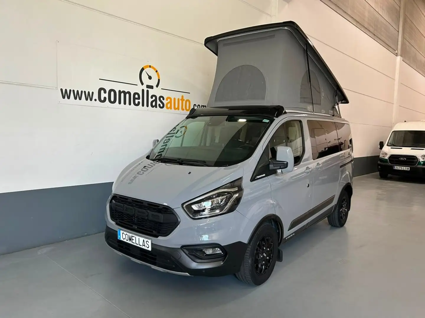 Ford Transit Custom 2.0 150 CV MHEV Híbrido Gris - 1