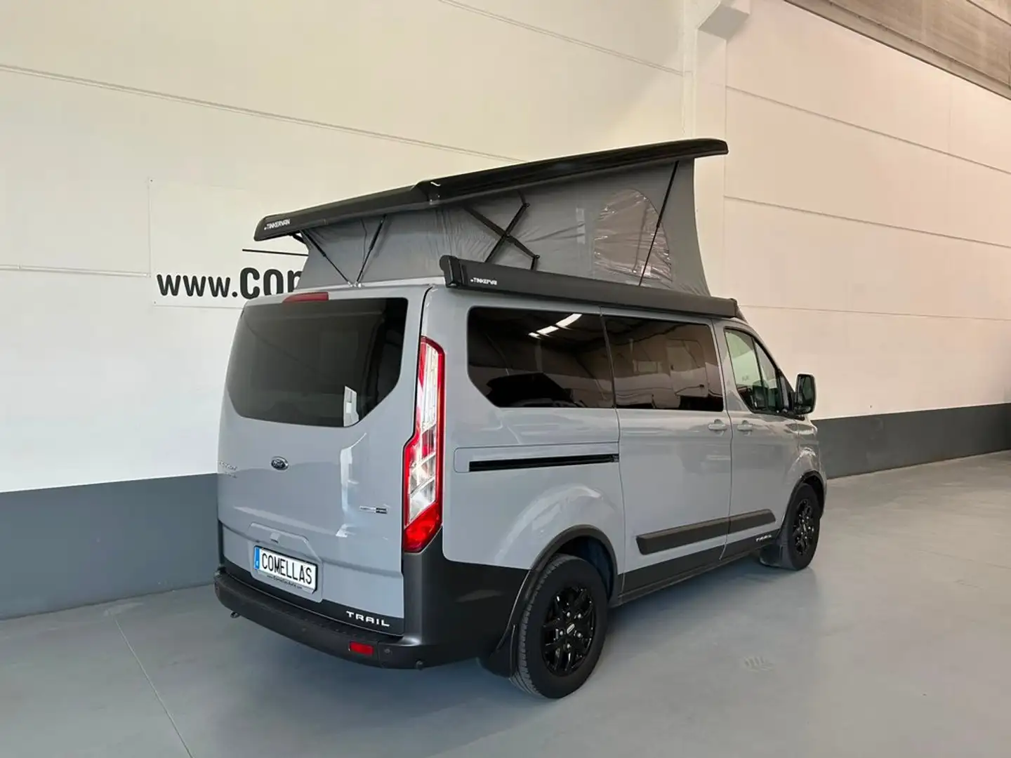 Ford Transit Custom 2.0 150 CV MHEV Híbrido Gris - 2