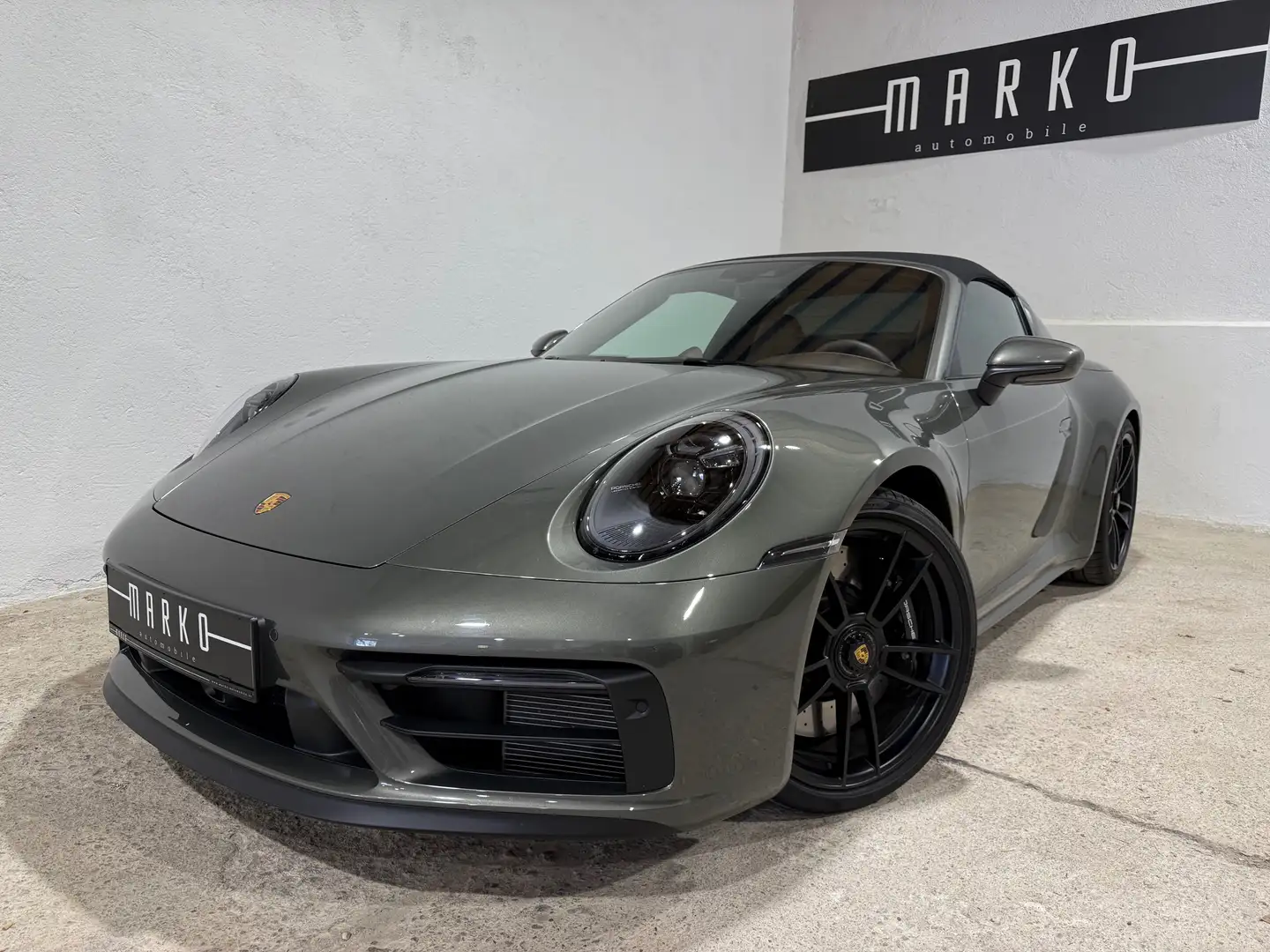 Porsche 992 Targa 4 GTS "netto 150.000,00" Vert - 1