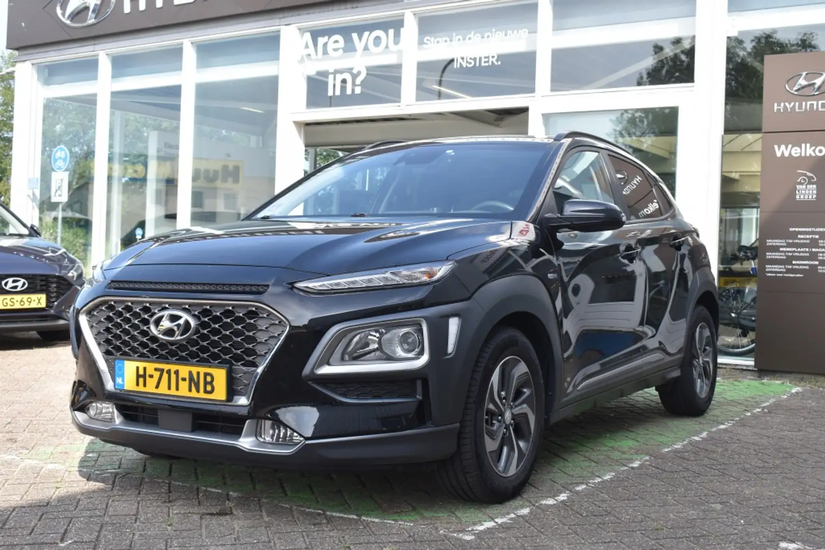 Hyundai KONA 1.6 GDI HEV Fashion Cam/Navi/Pdc/Heads-up/trekhaak Zwart - 2