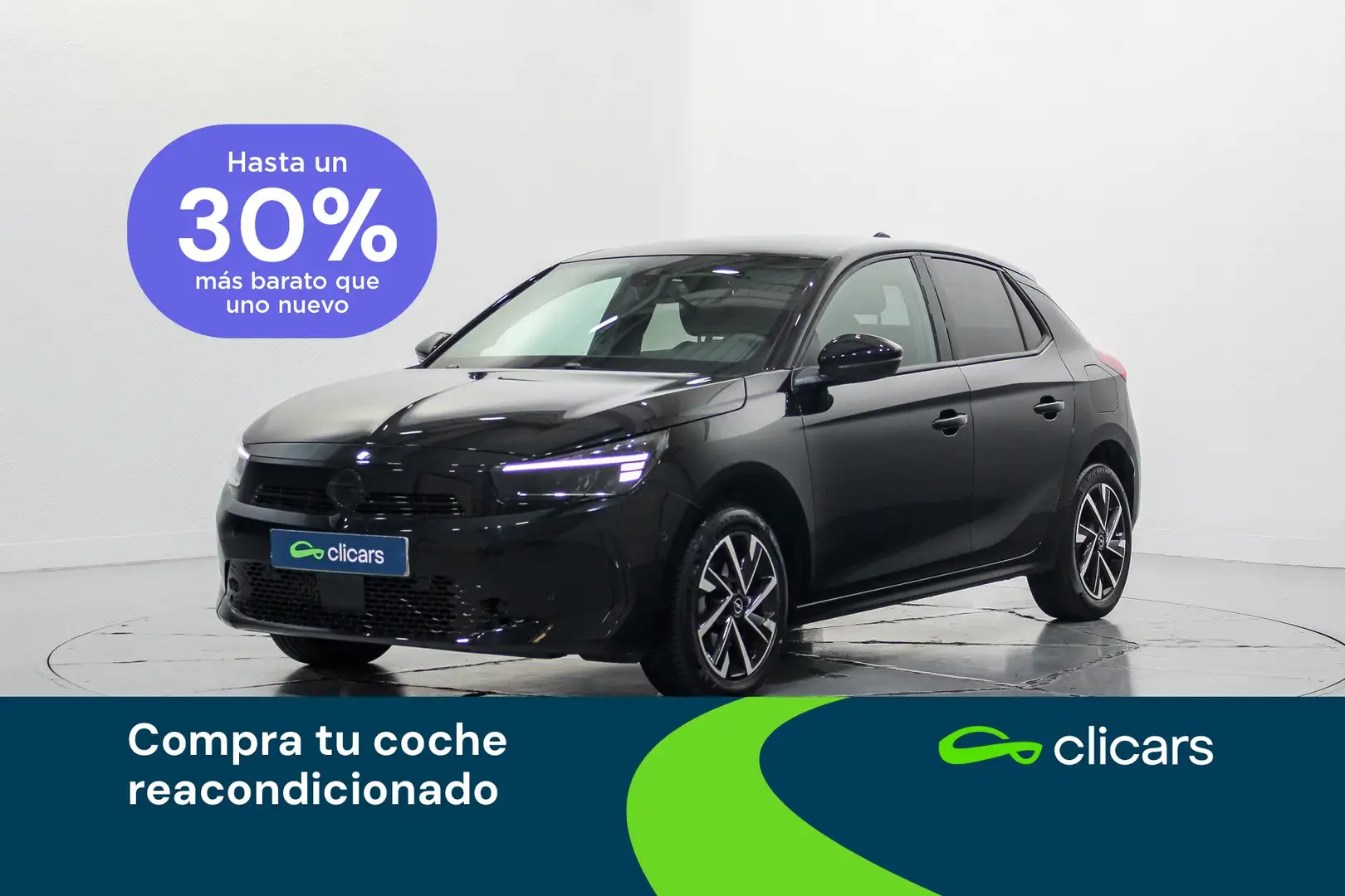 Opel Corsa 1.2T XHL S/S GS 100 Zwart - 1