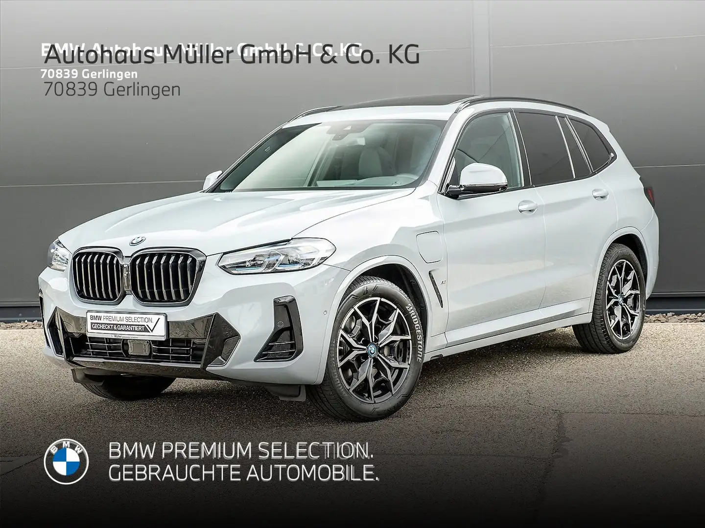 BMW X3 xDrive30e M Sportpaket GSD AHK ACC 360° 1VB Grau - 1