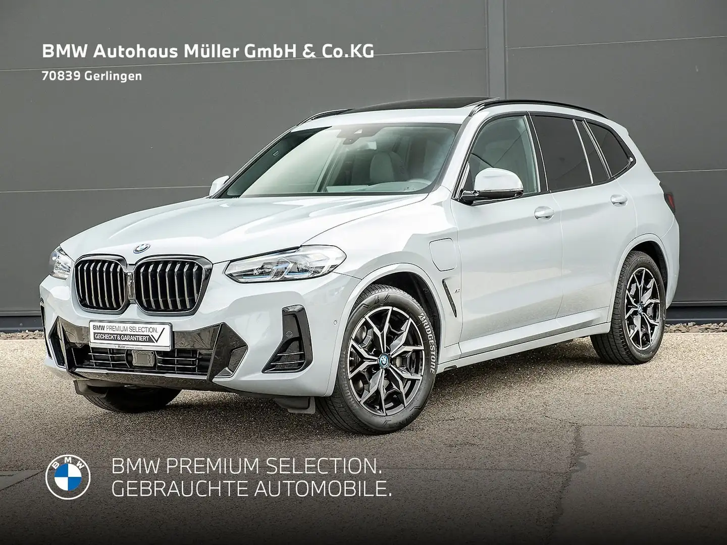 BMW X3 xDrive30e M Sportpaket GSD AHK ACC 360° 1VB Grau - 2