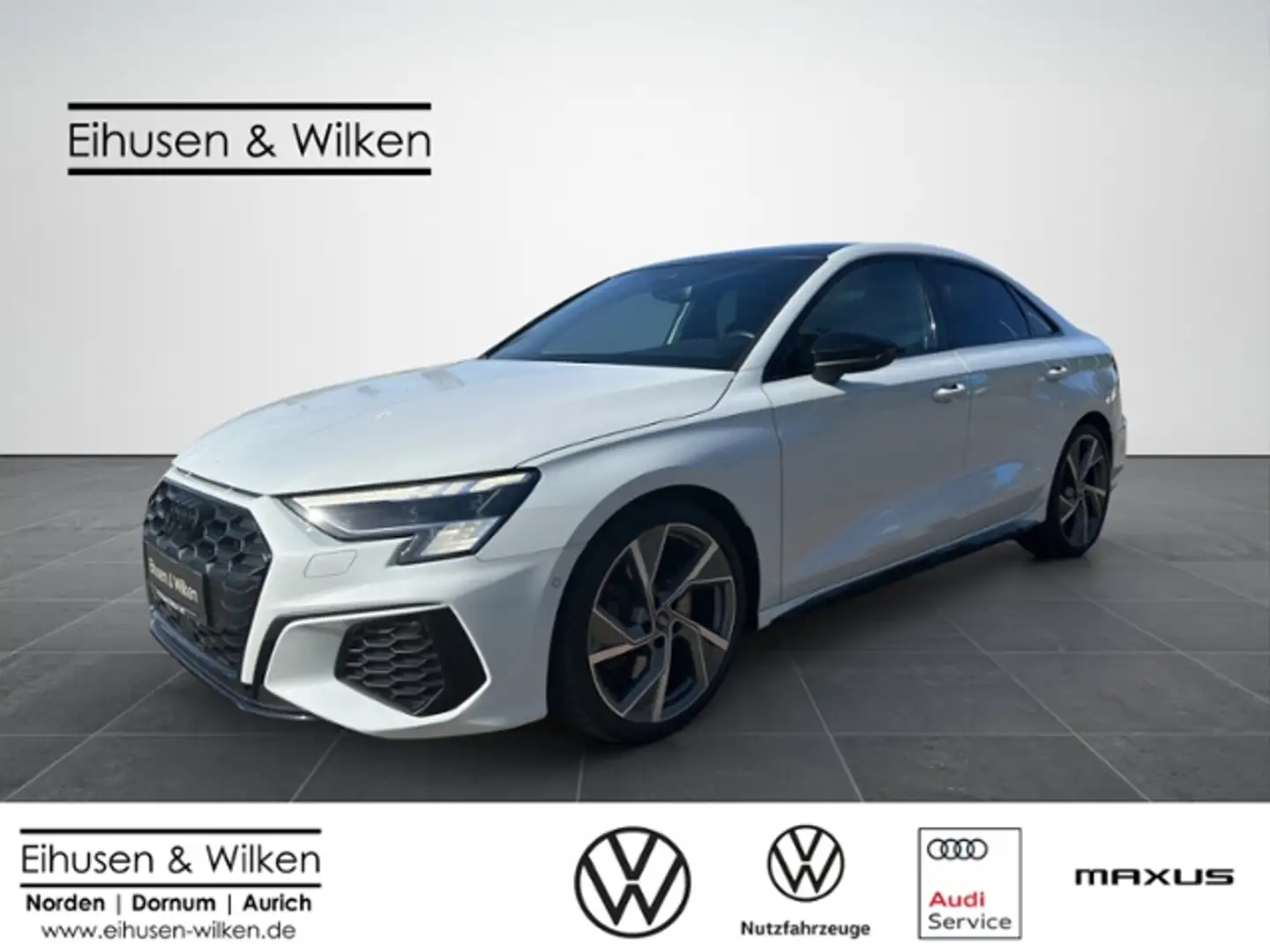 Audi S3 Limousine 2.0+TFSI+MATRIX+AVC+OPTIK SCHWARZ+ Wit - 1