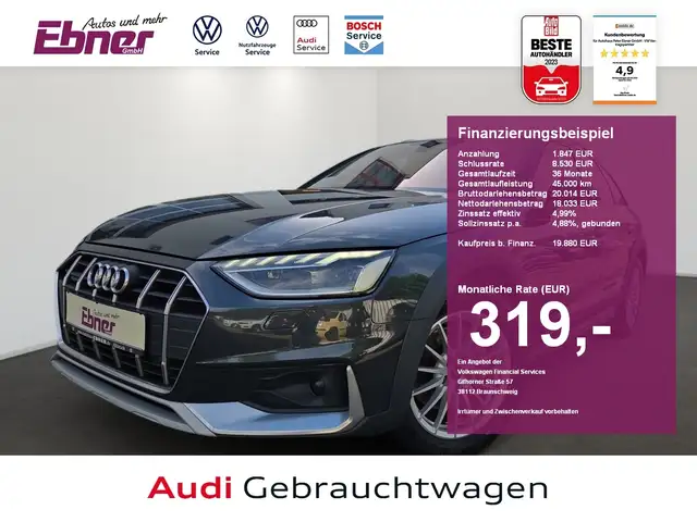 Audi A4 allroad 40TDI QUATTRO S-TRONIC ACC+AHK+KAMERA+LED+NAVI+17