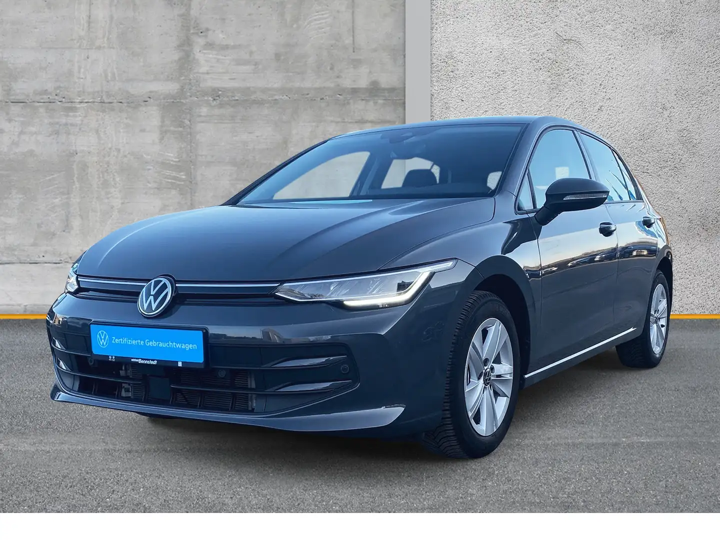 Volkswagen Golf VIII 1.5 TSI Life NEUES MODELL NAVI AHK Grijs - 2