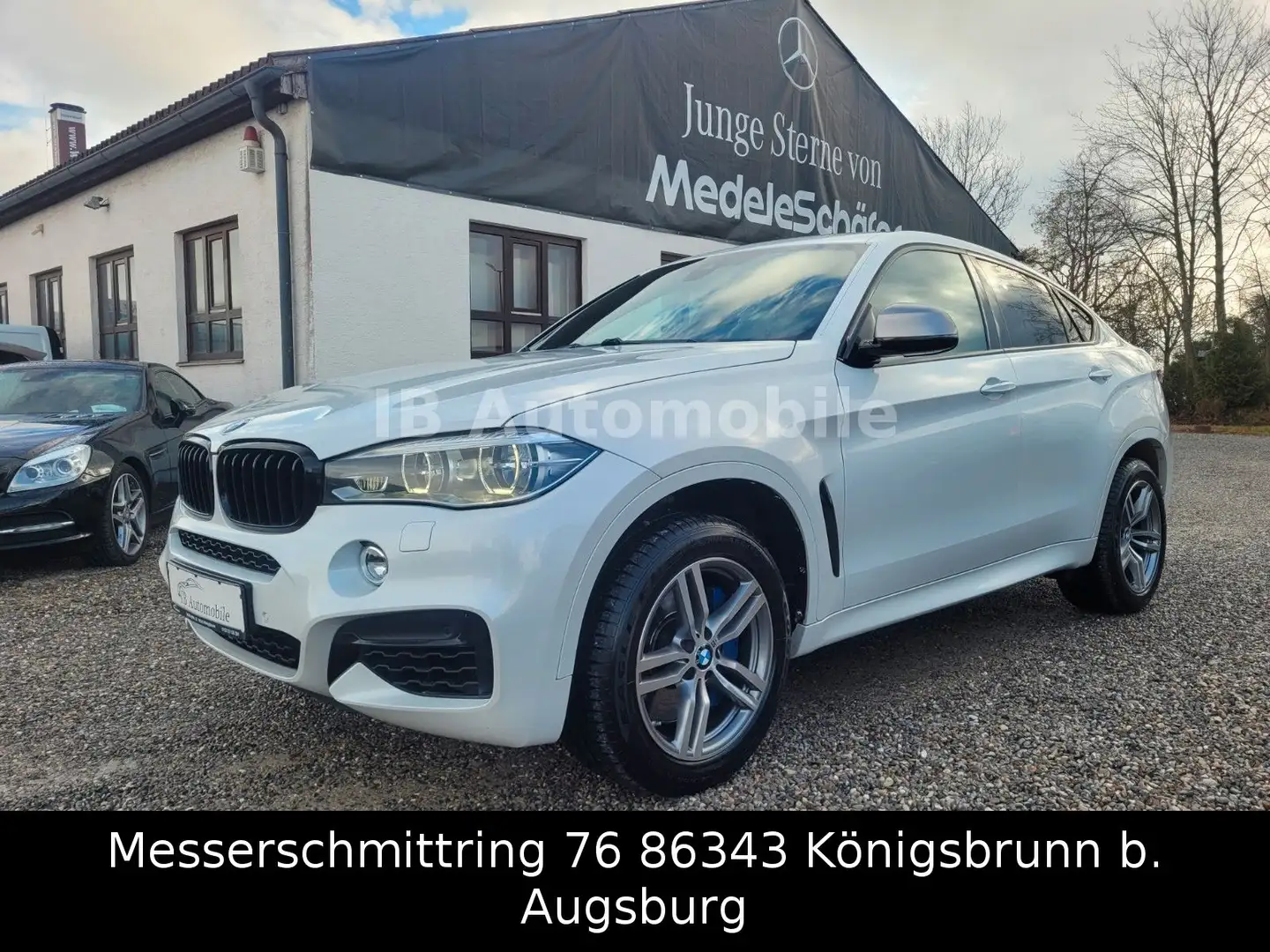 BMW X6 M d 1.Hand*HUD*H&K*KEYLESS*LED*KAMERA*uvm.. Weiß - 1