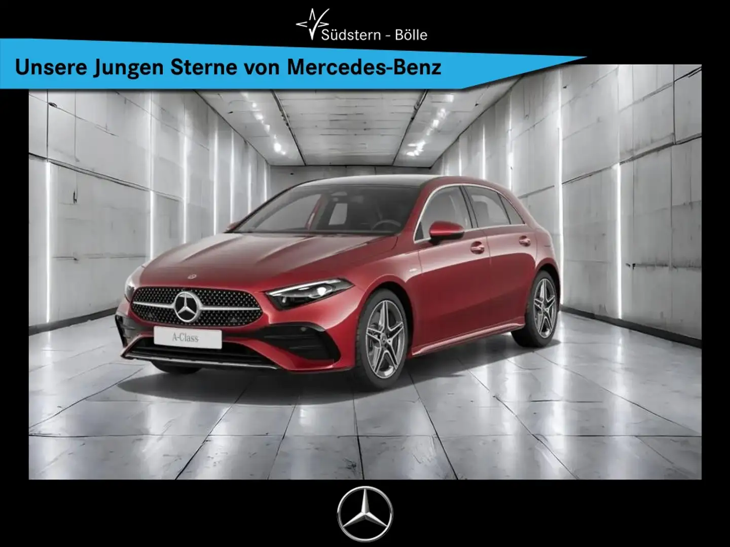 Mercedes-Benz A 250 e AMG-ADV.PLUS+DISTR.+MULTIB.+PANO+BURM.+ Rood - 1
