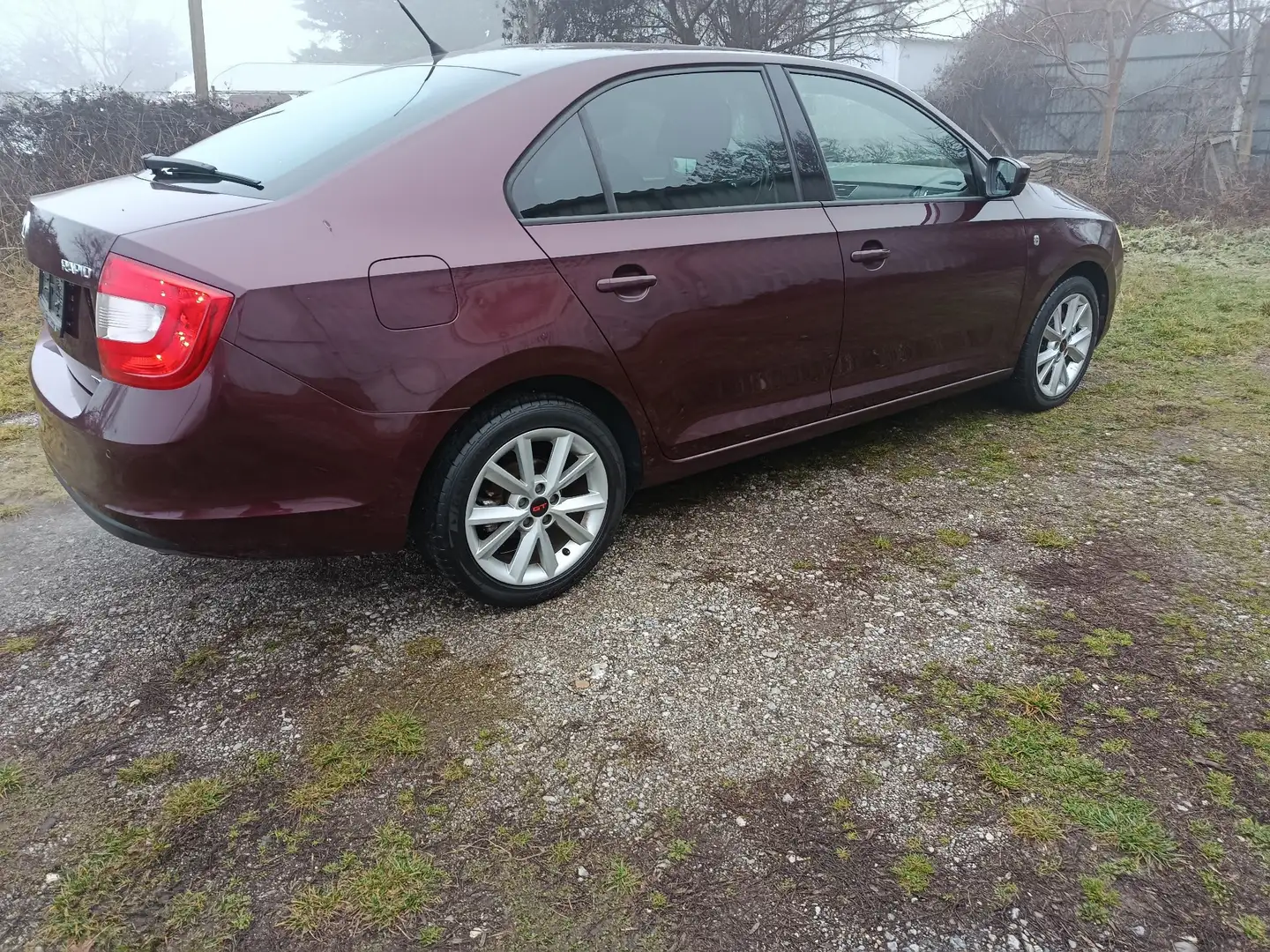 Skoda Rapid/Spaceback Rapid 1.6 TDI Elegance Rot - 2
