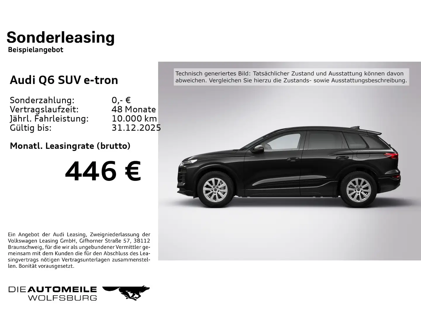 Audi Q6 e-tron LED+ Чёрный - 2