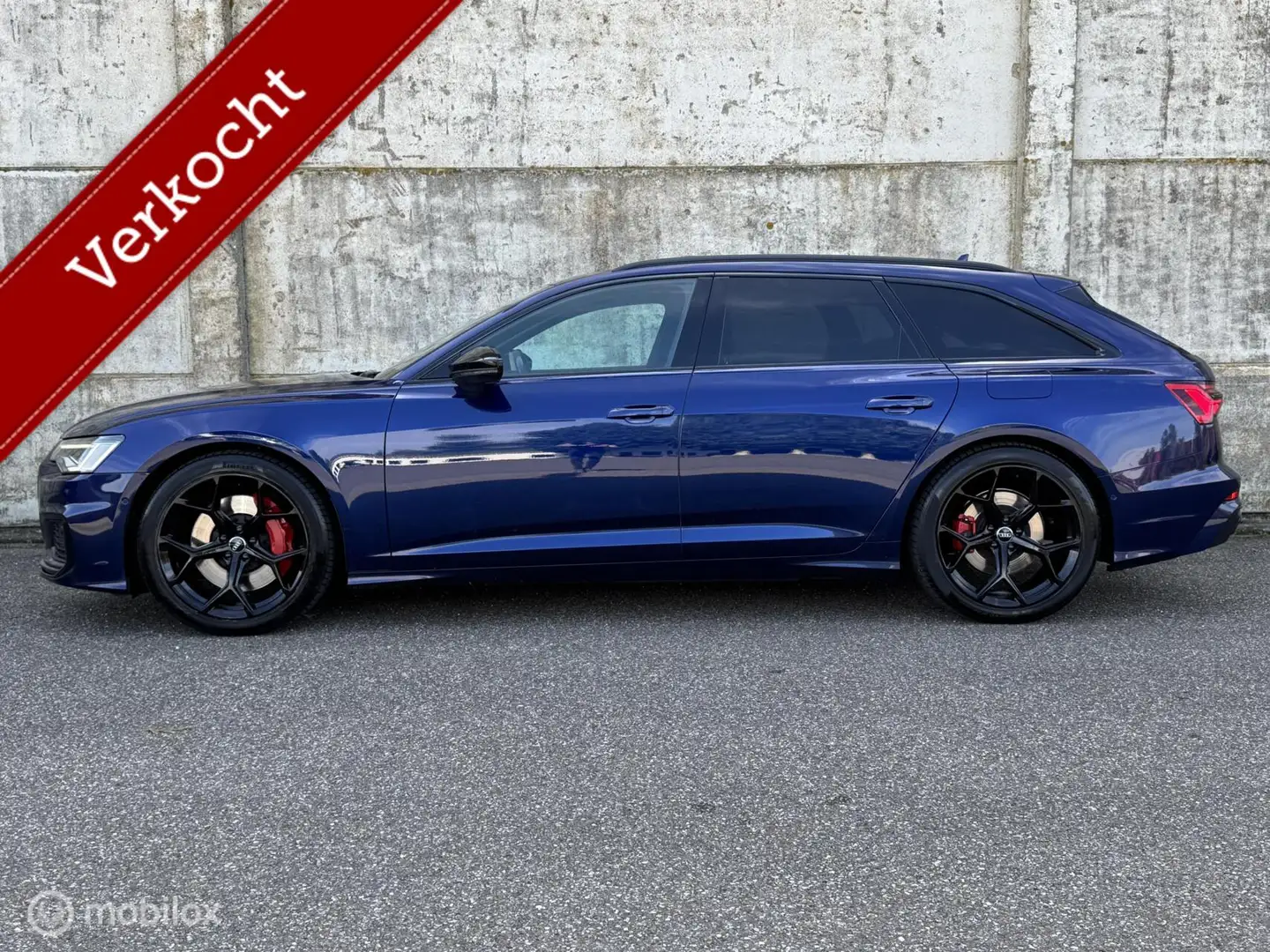 Audi A6 Avant 55 TFSI e quattro S-line/Matrix/Cam/20 inch Blauw - 2