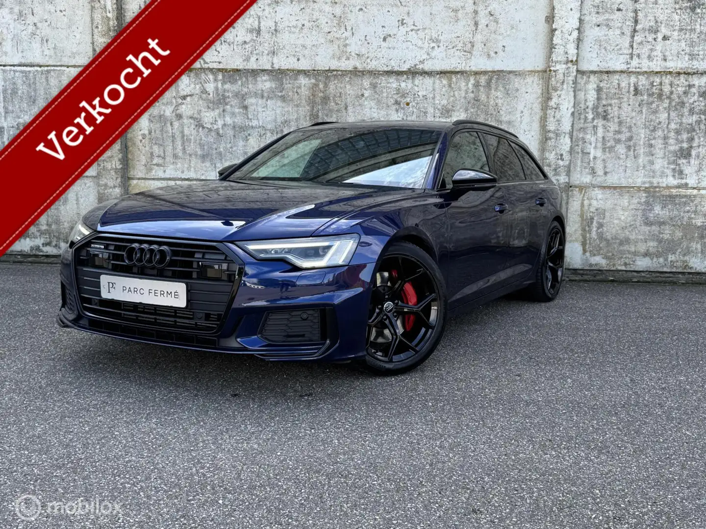 Audi A6 Avant 55 TFSI e quattro S-line/Matrix/Cam/20 inch Blauw - 1