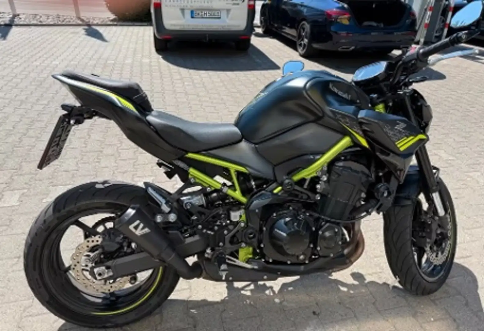 Kawasaki Z 900 LeoVince, Facelift, Extras, TÜV neu Negru - 2