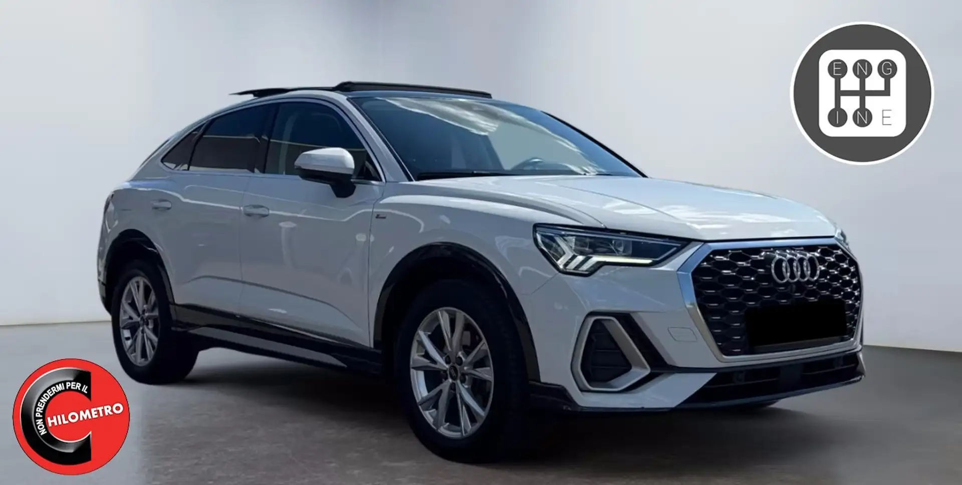 Audi Q3 Sportback 35 1.5 tfsi S line *Tetto*PREZZO REALE* Bianco - 1