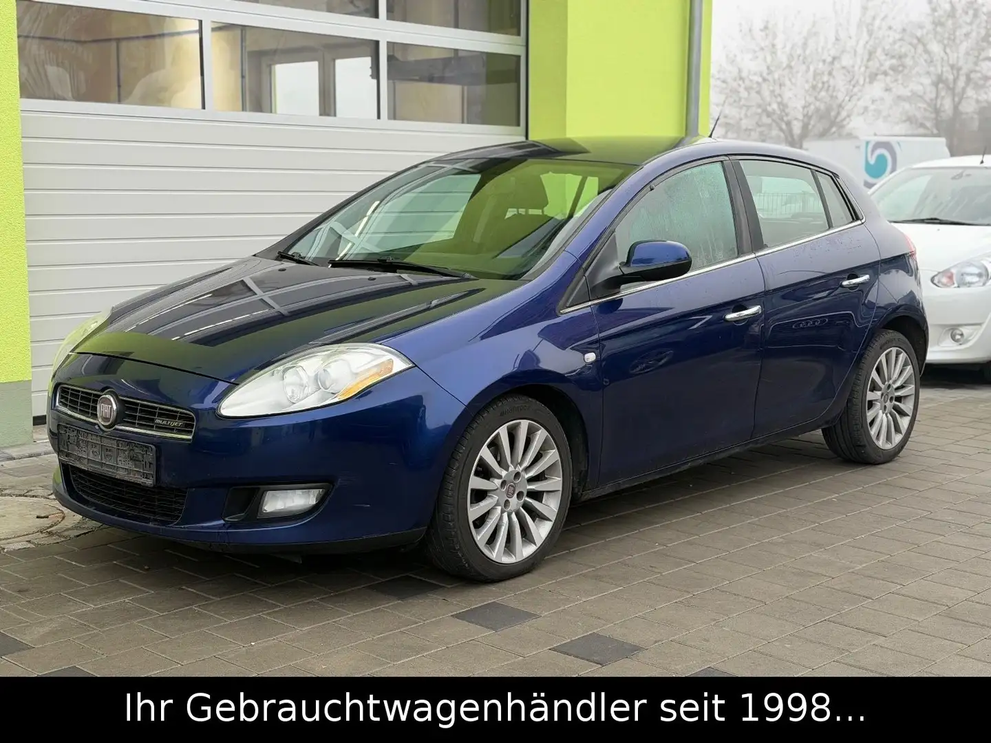 Fiat Bravo 1.9 8V Multijet Emotion *LEDER/SHZ/AHK/PDC Blau - 2
