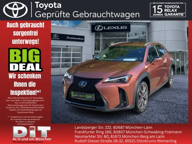Lexus UX 300h 300h F Sport Design