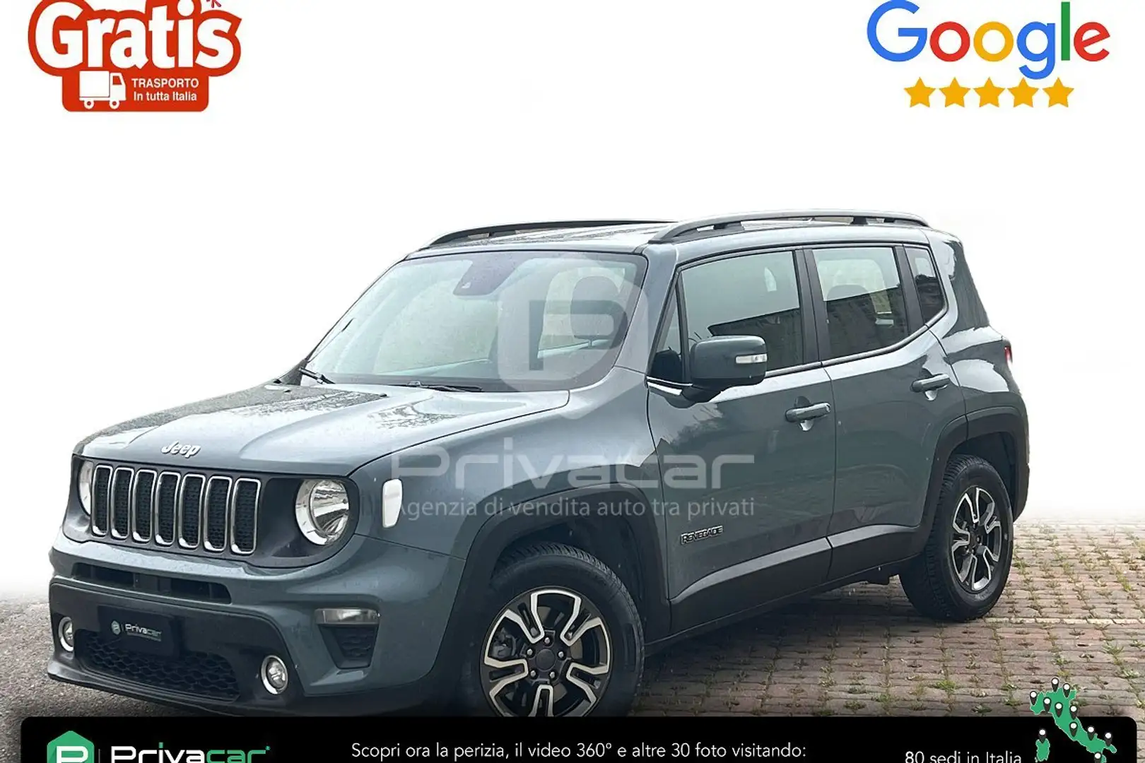 Jeep Renegade Renegade 1.3 T4 DDCT Longitude Argento - 1