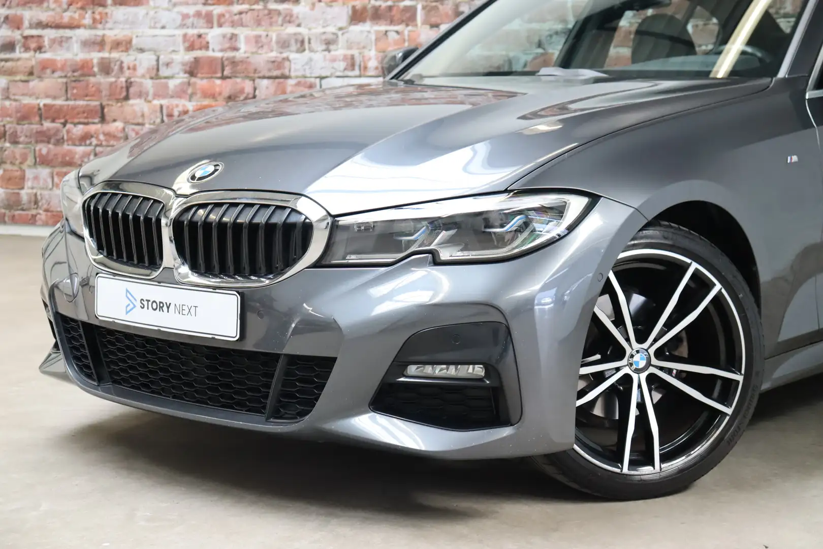 BMW 320 3 Serie Sedan 320i High Executive M Sport Pakket A Gris - 2