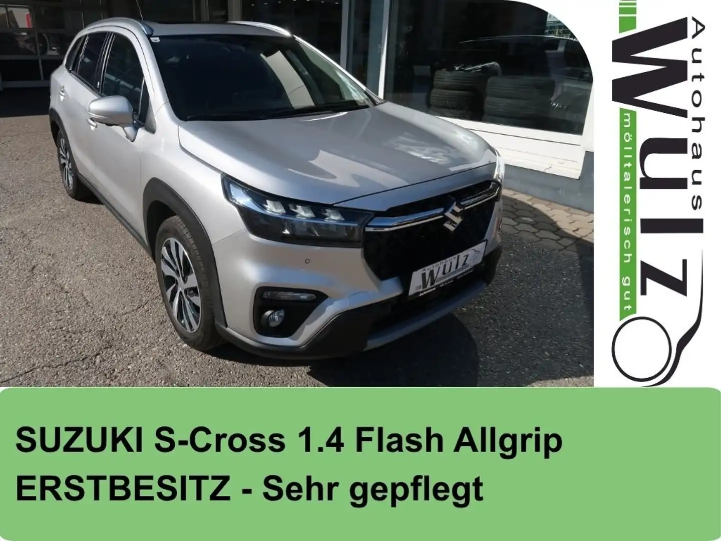 Suzuki S-Cross S-Cross 1,4 GL+ Hybrid ALLGRIP flash  Erstbesitz Silber - 1