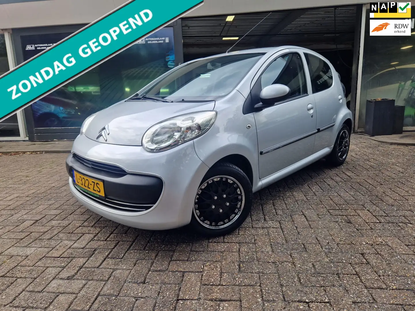 Citroen C1 1.0-12V Séduction | 12 MND GARANTIE | NW APK | ELE Grijs - 1