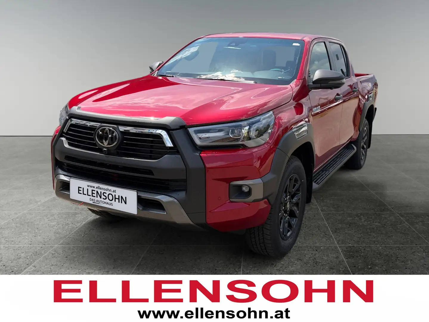 Toyota Hilux Double Cab Invincible 2,8 D-4D,incl. Luxuspaket!! Rot - 1