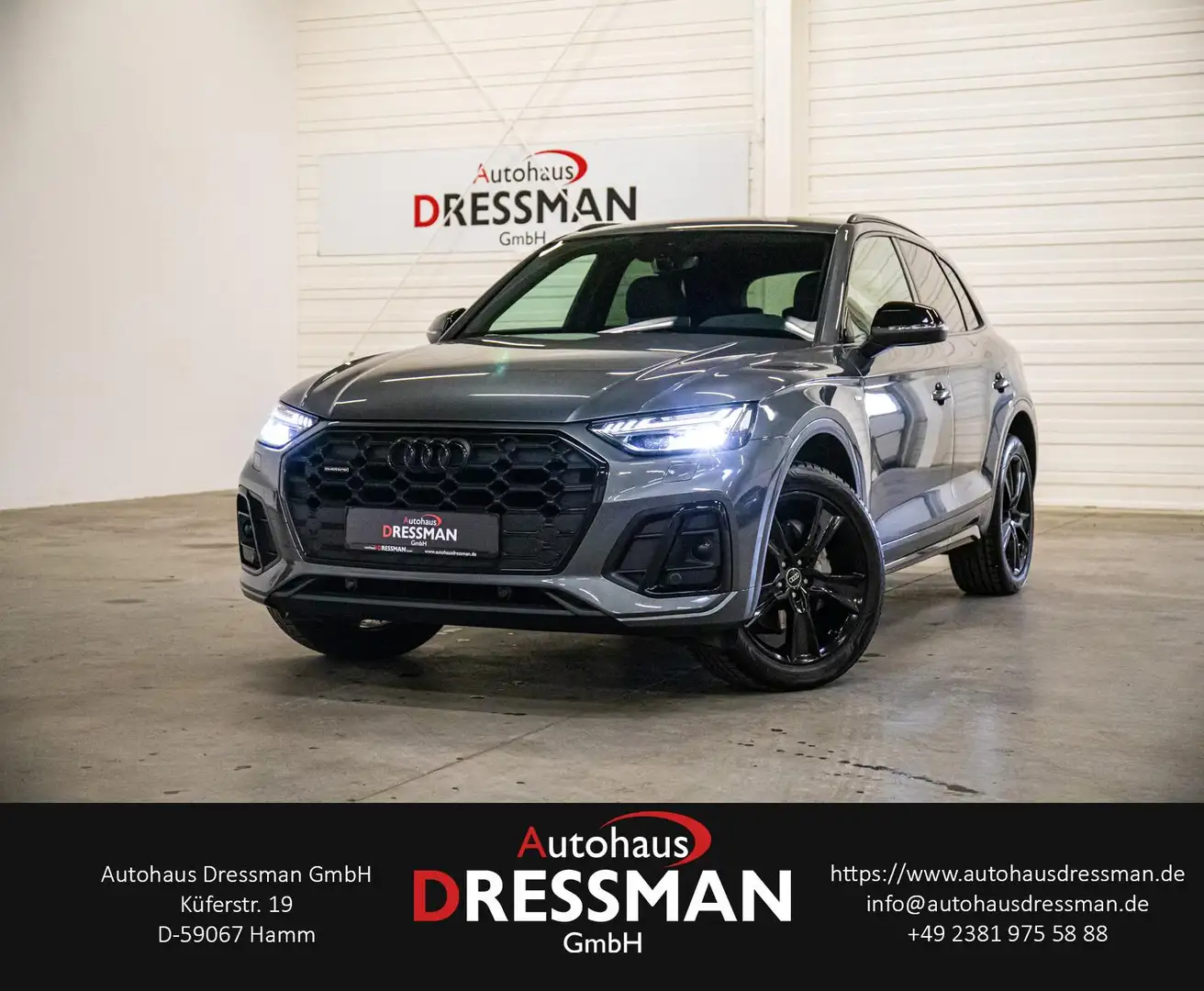 Audi Q5 40 TDI S-LINE QUATTRO  MATRIX AHK KAMERA Grey - 1