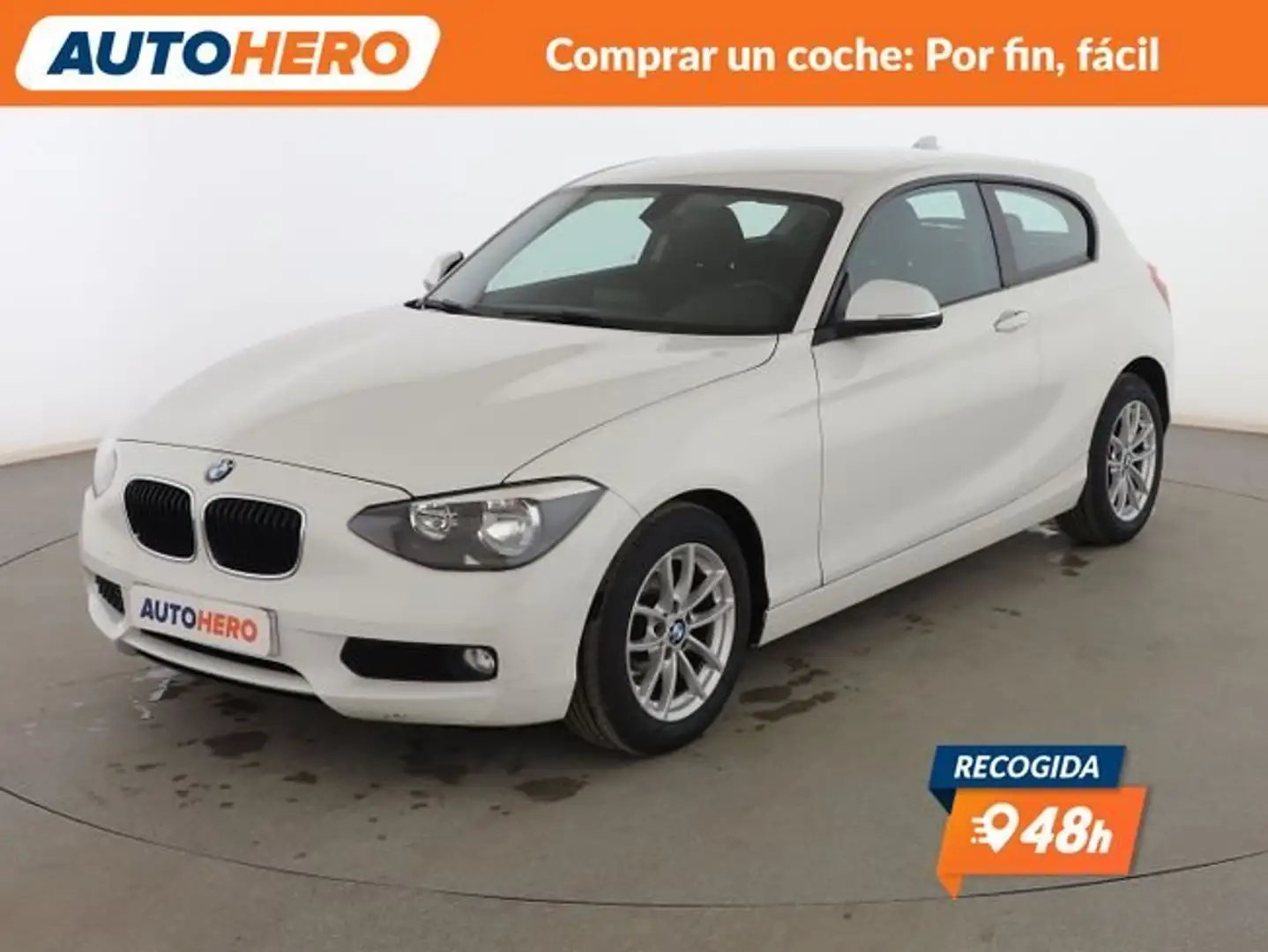 BMW 116 116d Blanc - 1