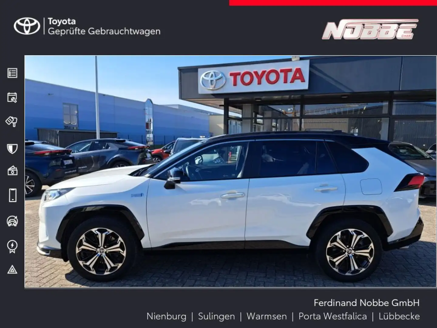 Toyota RAV 4 Plug-in-Hybrid Technik- und Style Paket Blanc - 1