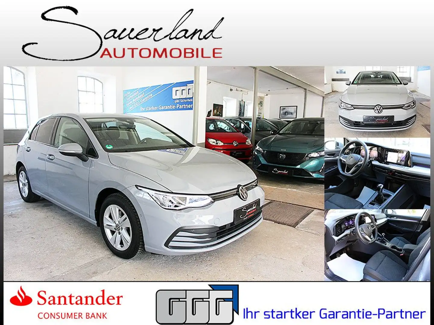 Volkswagen Golf VIII Lim. Life NAVI ACC LED PLA LANE ASSIST Grau - 1