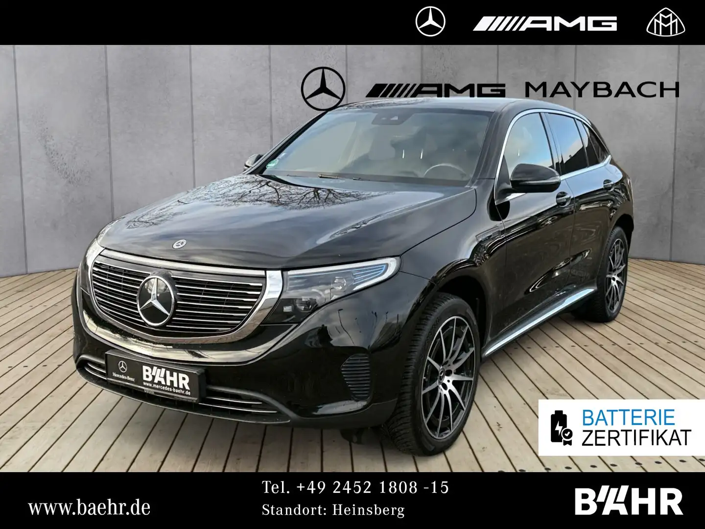 Mercedes-Benz EQC 400 EQC 400 4M Verkauf nur an Gewerbe!/AMG-LMR/LED Noir - 1