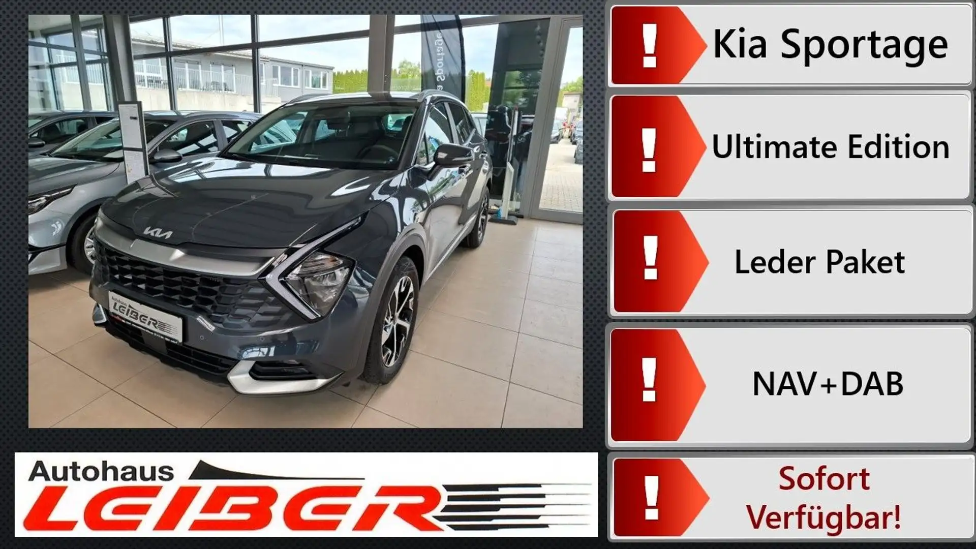 Kia Sportage Ultimate Edition +Leder+ Grigio - 1