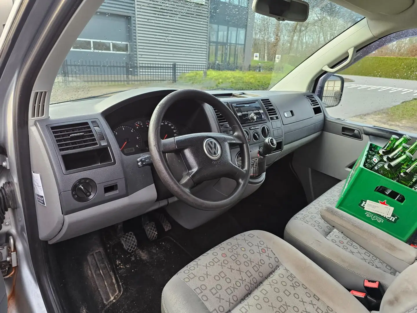 Volkswagen Transporter 2.5 TDI 300 AIRCO (btw-vrij) Серый - 2