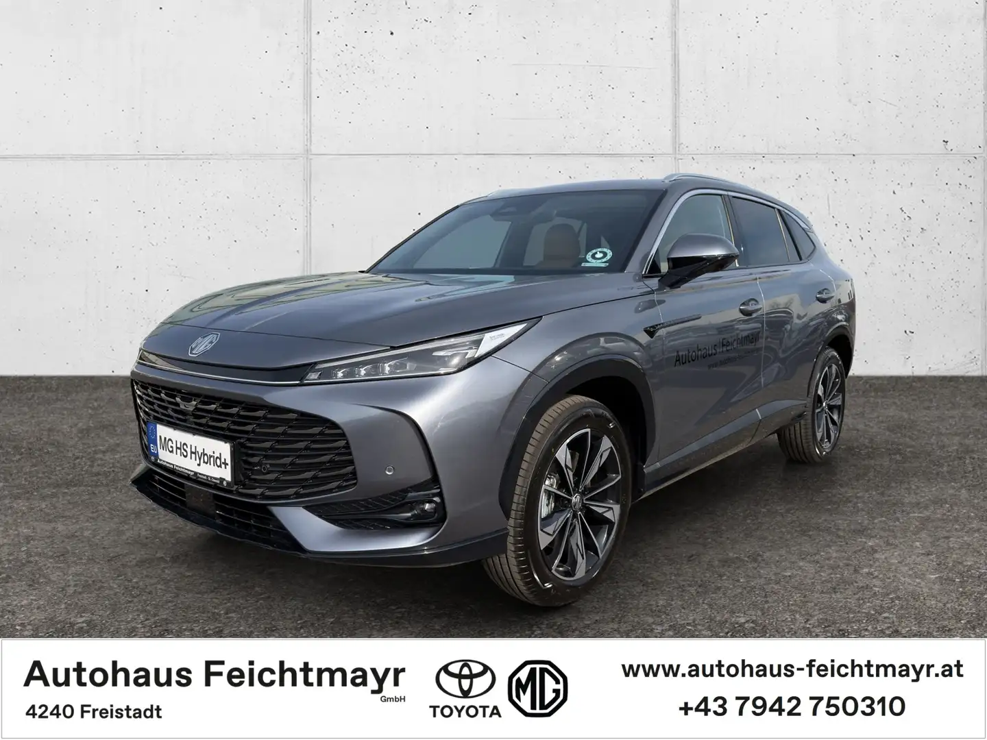 MG HS Hybrid Luxury 5t. Grau - 1